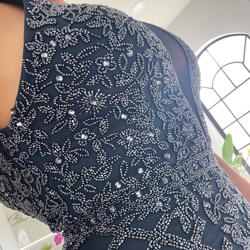 Stoning formal dress, is a Kation Boutique in Puerto Rico exclusive.